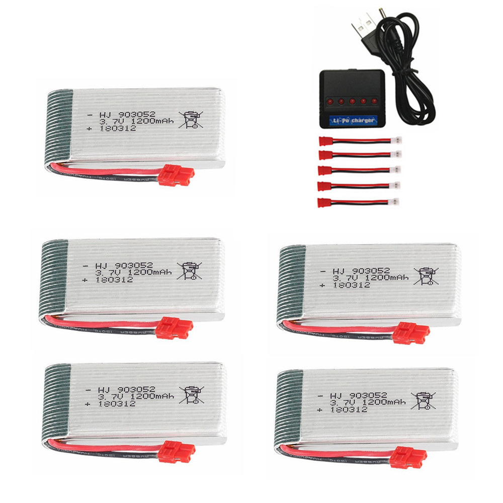 Hobby Rc Quadcopters & Multirotors - 3.7V 1200mAh 903052 lipo battery for
