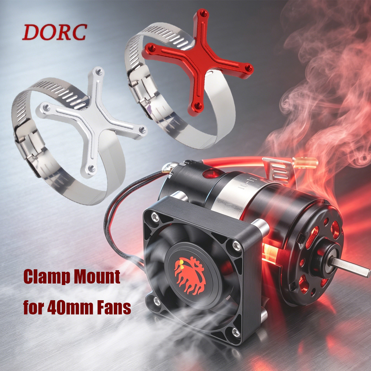 Universal Adjustable Fan Mount - Rc Hobby Model 评论和价格