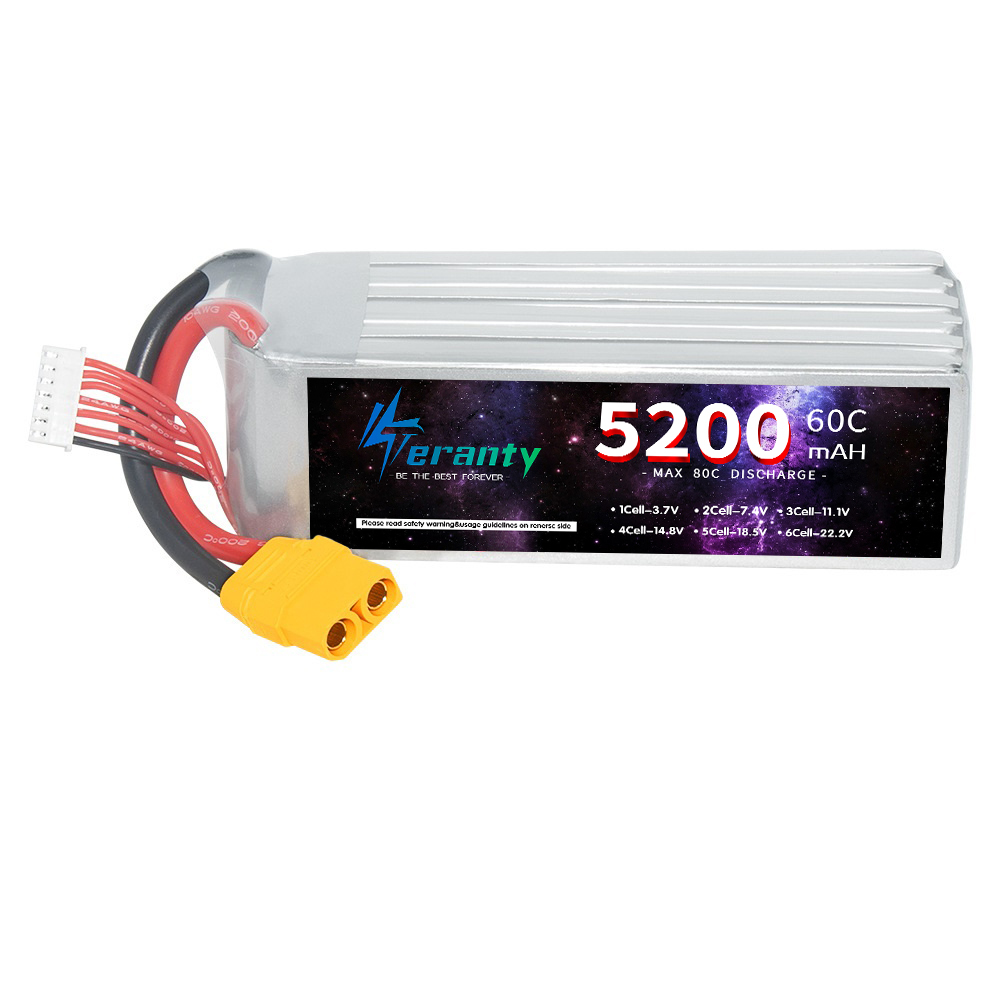 TERANTY 6S 5200mAh Lipo Batter - Rc Hobby Model 评论和价格
