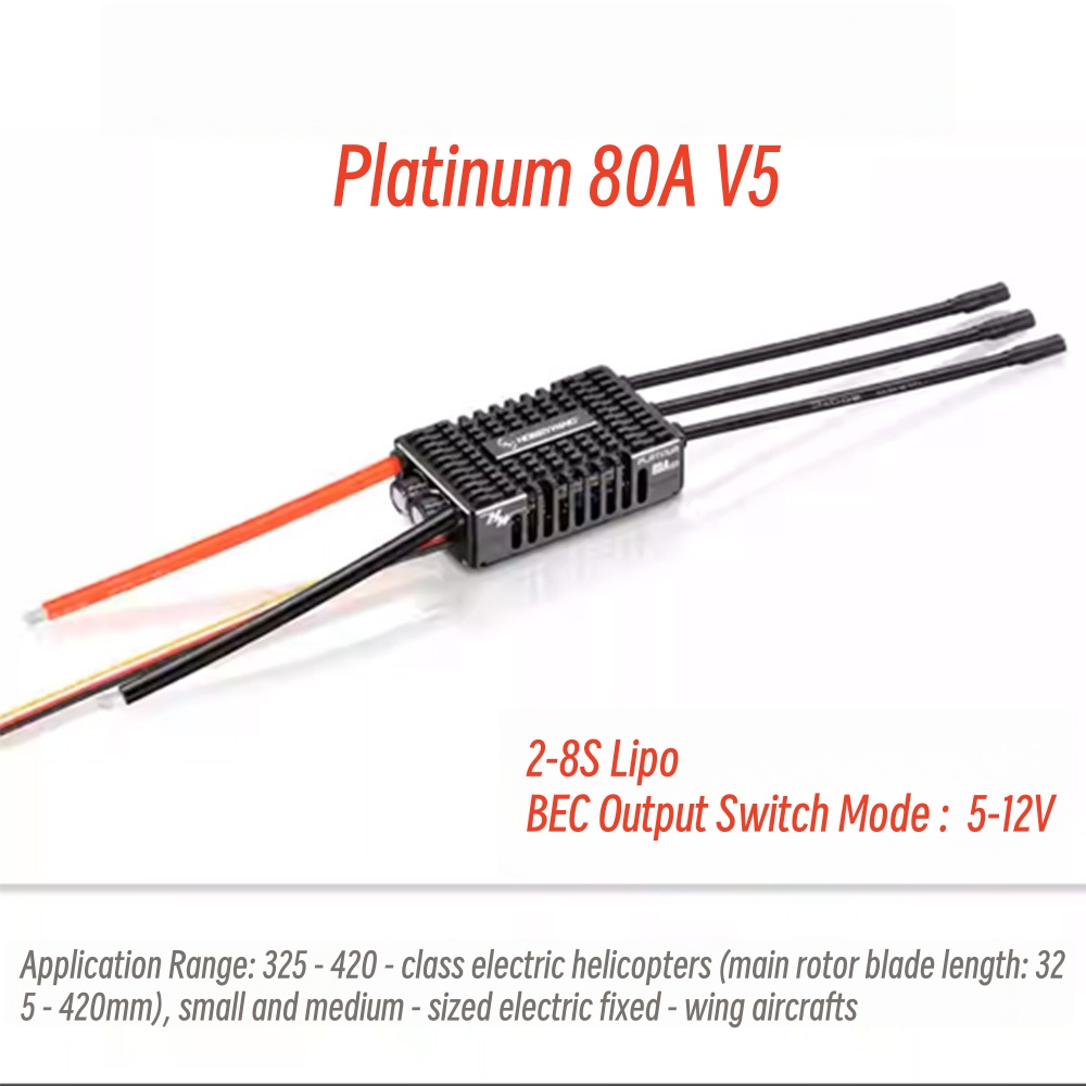 FATJAY Hobbywing Platinum 80A  - Rc Hobby Model 评论和价格