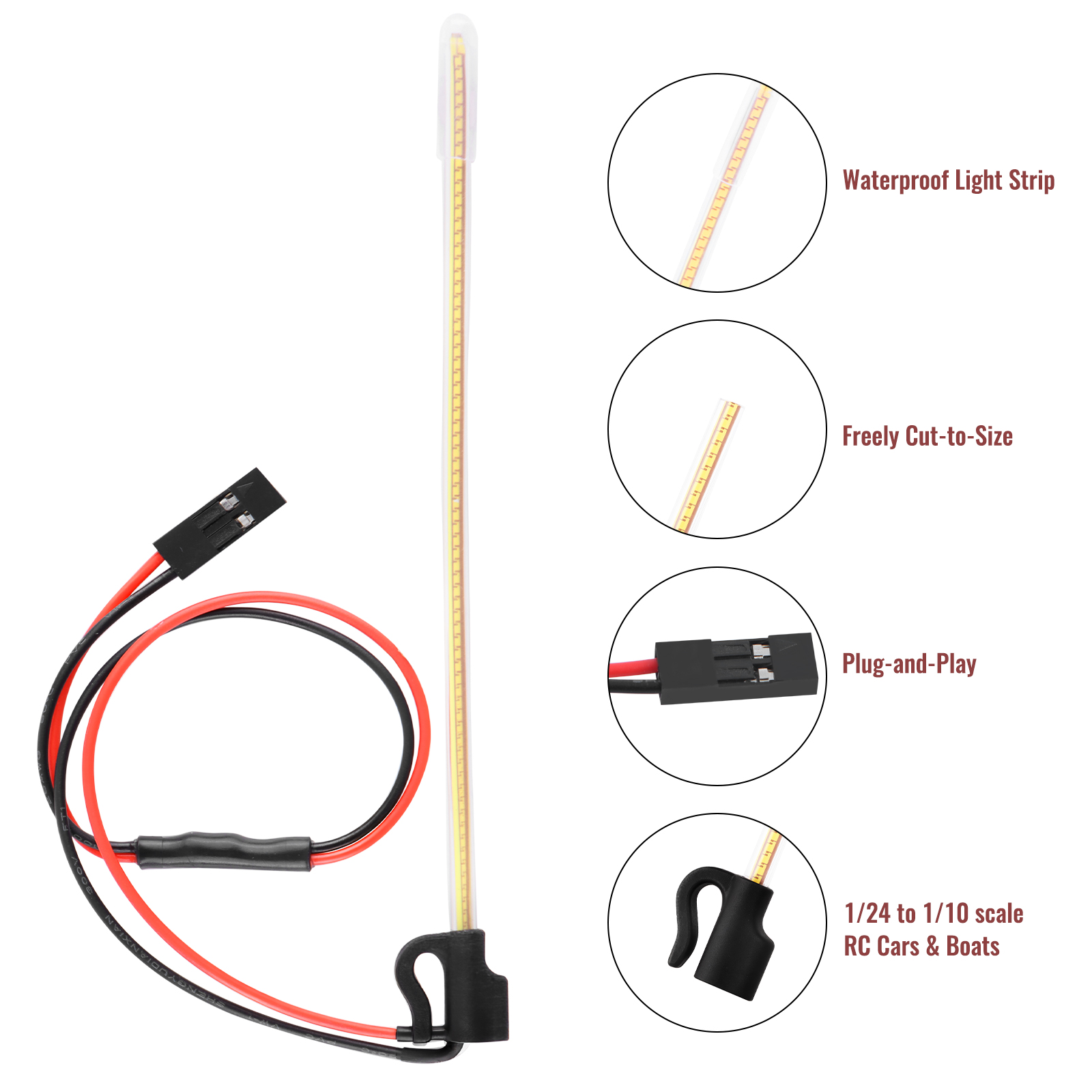 ModRax 2PCS LED RC Antenna Lig - Rc Hobby Workbench 评论和价格