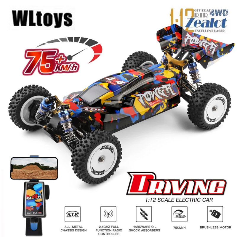 WLtoys 124017 124007 75KM/H  R - Rc Hobby Workbench 评论和价格
