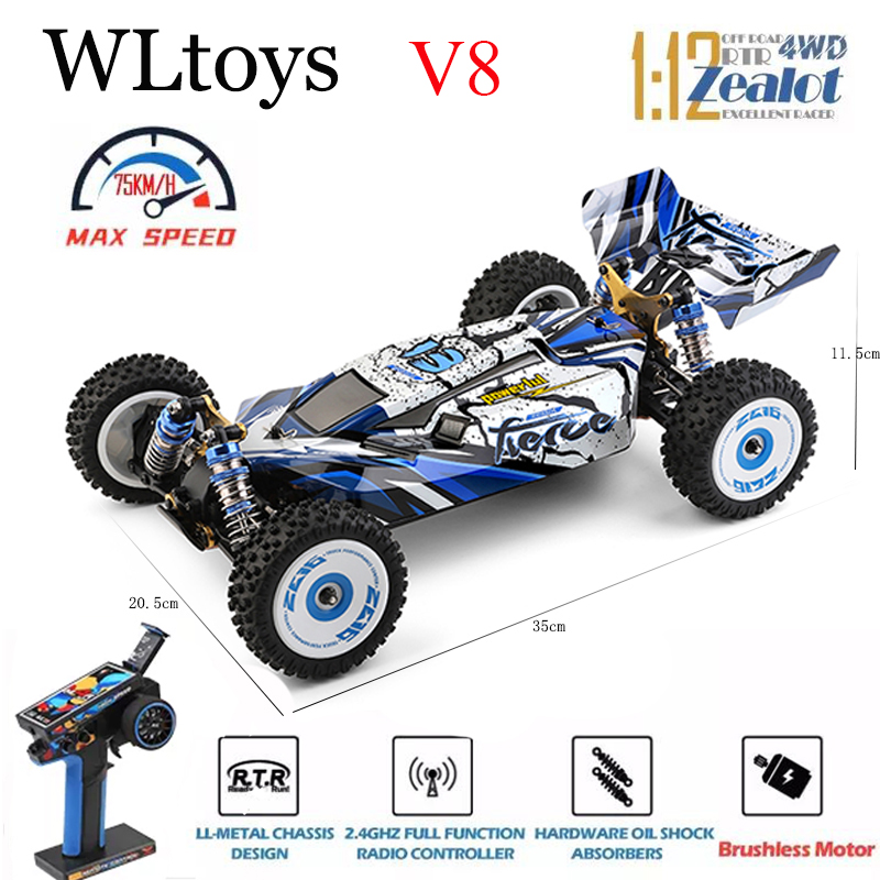 WLtoys 124017 124007 75KM/H  R - Rc Hobby Workbench 评论和价格