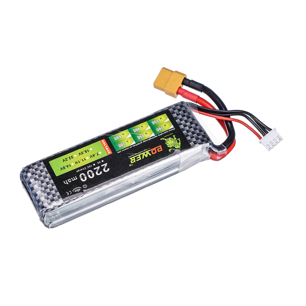3S 11.1V 2200mAh 35C Lipo Batt - Hobby Rc Quadcopters & Multirotors 评论和价格