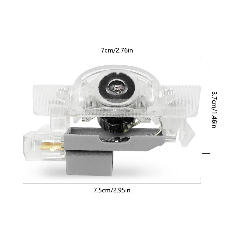 2Pcs LED Projector Lamp Car Do - Rc Hobby Workbench 评论和价格